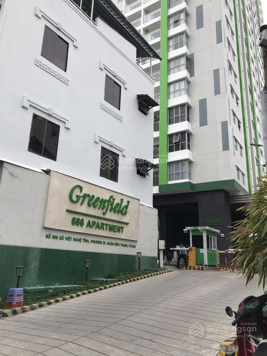 Cho thuê ch green field, 686 xô viết nghệ tĩnh 2pn, 68m2, 11tr.  0909 630 *** sang