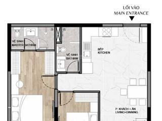 Bán căn hộ 2pn elysian  ban công lanai  layout đẹp  giá từ 4tỷ6