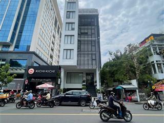 Đẳng cấp! bán toà nhà 2 mặt tiền nguyễn trãi  8x22m, hầm 7 tầng, hđt 400 tr/th. giá 130 tỷ tl, q1