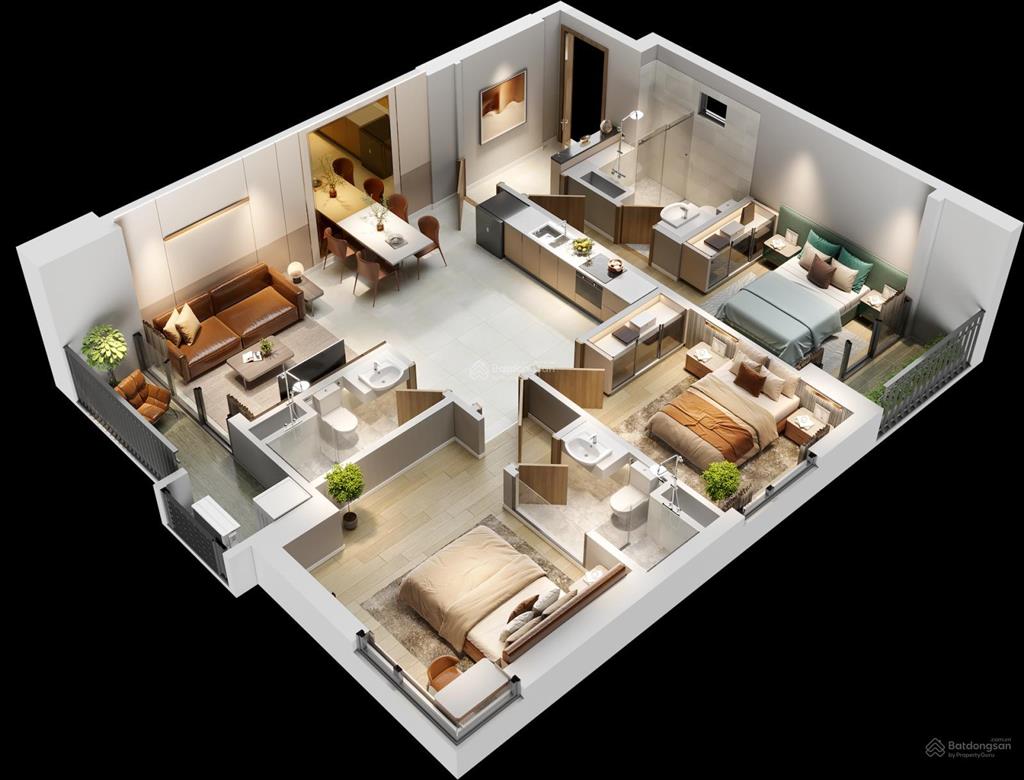 Chính chủ gửi bán gấp  căn 3pn mt eastmark city