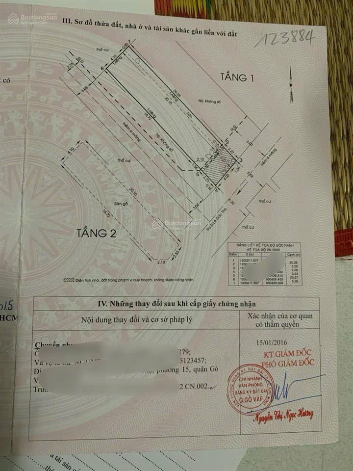 Bán đất lê đức thọ, gò vấp. tương lai chỉ cách bờ kè tham lương 100m. hẻm xe hơi. giá 7ti tl