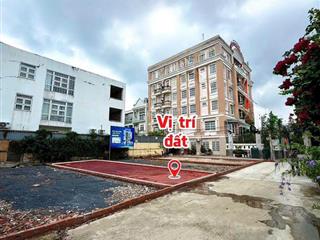 Bán lô đất diện tích đẹp ngang 5.5m  đường xe hơi đậu thoải mái  cách đường phạm văn đồng chỉ 20m