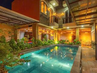 Siêu villa sơn trà, view hồ bơi, full nội thất cao cấp, gần biển & trung tâm, doanh thu khủng