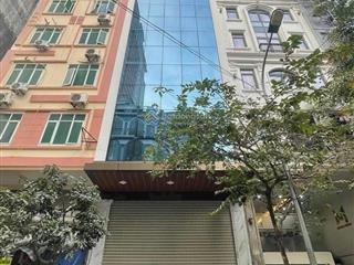 Nhỉnh 40 tỷ  toà văn phòng 90m2  mặt phố hoàng ngân  vỉa hè đỗ 2 ô tô mt 5m dòng tiền 1.1 tỷ/n