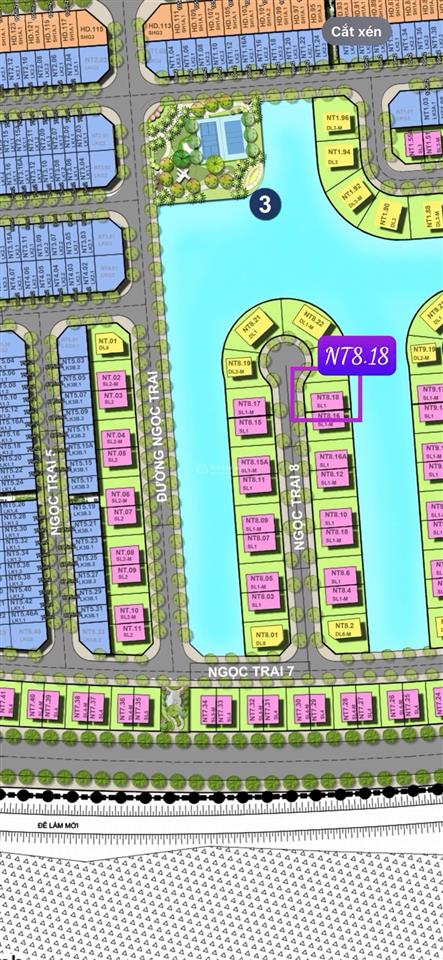 Chủ nhà cần bán gấp căn biệt thự ngọc trai thô có hồ sau nhà tại vinhomes marina hải phòng
