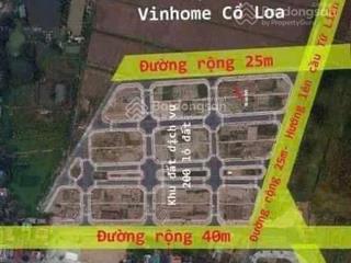 Tôi cần bán 80m2 lô góc tái định cư lê xá, mai lâm! sát vin cổ loa & cầu tứ liên!
