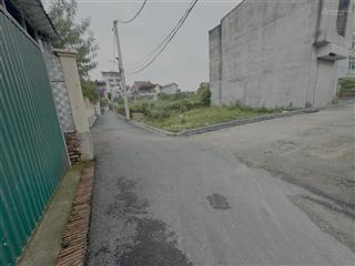 Bán lô góc 80m2 bìa làng đông tây  xã phúc thịnh(vân nội cũ)! đường to ôtô ngủ trong đất