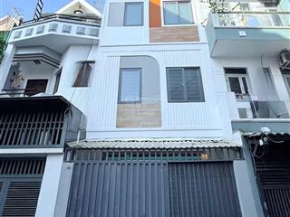Nhà xây mới  mặt tiền đường số  ngay p3, gò vấp gần chợ tân sơn nhất  đi sân bay chỉ 5p
