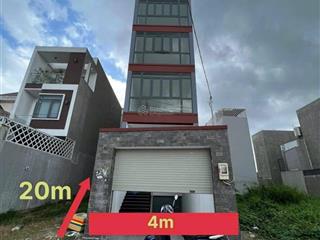 Cho thuê toà nhà mặt tiền đường lò lu, q9 giá 25 triệu/tháng  dt 80m2  1trệt 1hầm, 4lầu