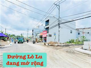 Cc cần bán gấp lô đất lò lu cách đường lò lu q9 đang mở rộng vài bước chân  dt 80m2 (5 x 16.4m)
