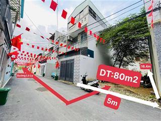 Mt hẻm 280 đường lò lu q9 dtích 80m2 ( ngang 5m) cách mt lo lu đang mở rộng 30m