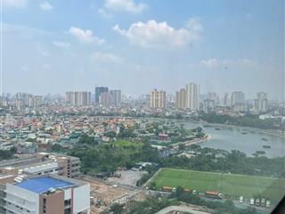Chính chủ cần bán căn góc, view trọn hồ, toà x2 đại kim  hoàng mai, dt 107m2, 3 p ngủ, 2 vệ sinh