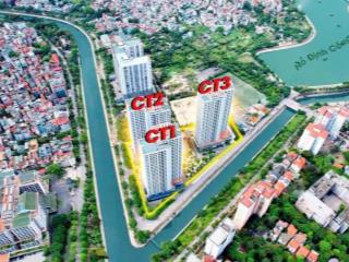Chính chủ cần bán căn góc, view trọn hồ, toà x2 đại kim  hoàng mai, dt 107m2, 3 pn, 2 vệ sinh