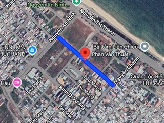 Bán đất biệt thự biển đường phan văn thuật, dt 187m2 view nhìn ra biển giá tốt.
