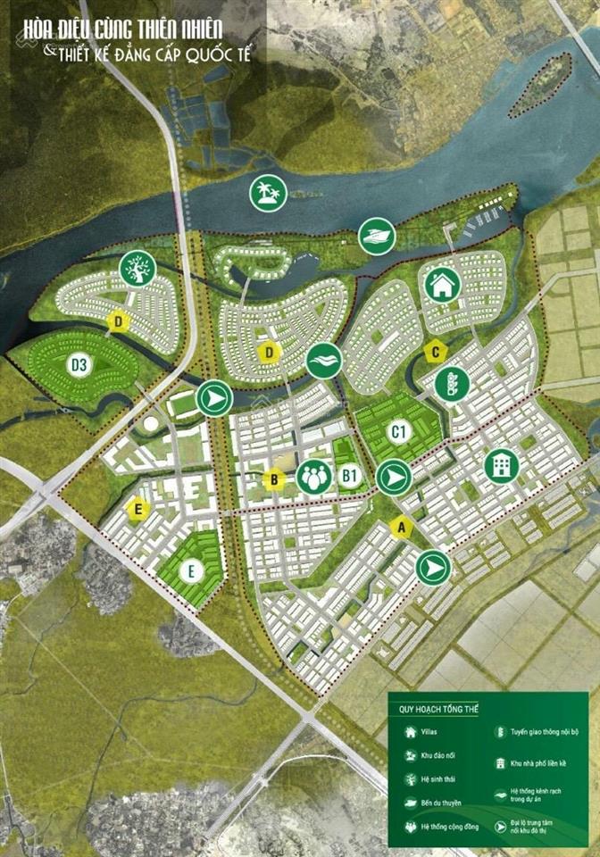 Bán lô biệt thự 187m2 khu golden hills , gần sông , sát biển giá tốt.