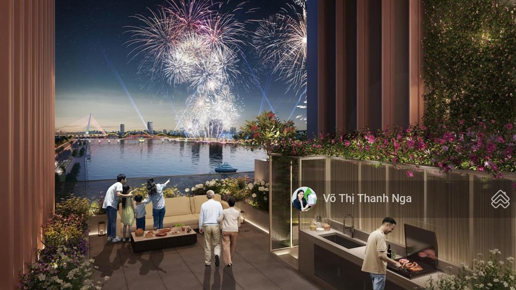Căn duplex 3 pn mặt sông hàn tại sun symphony đà nẵng giá 9.2 tỷ/108m2