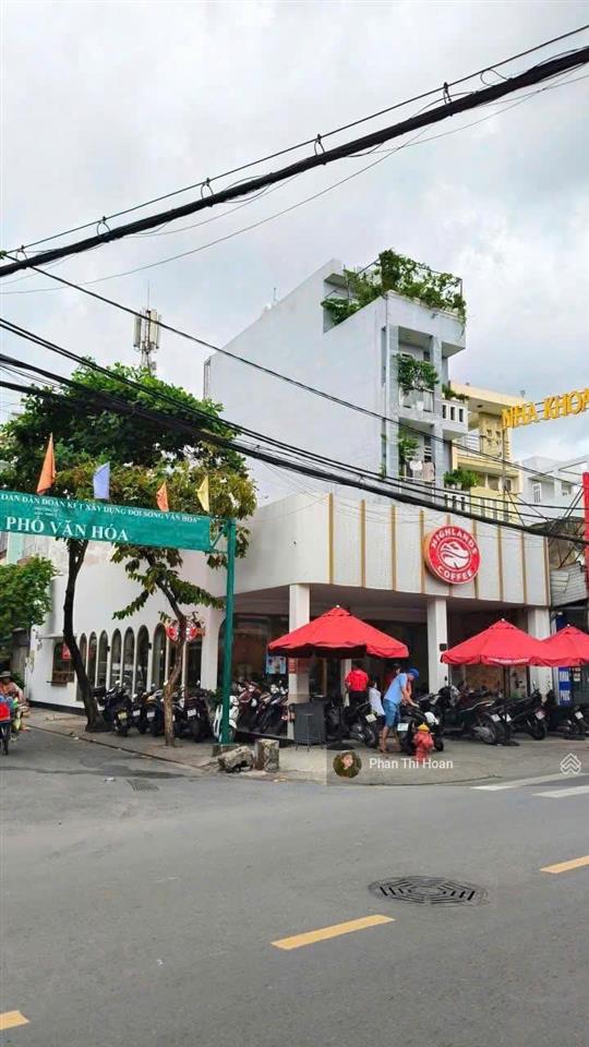 41 tỷ góc 2mt siêu đẹp phan huy ích, tân bình 8,3x25m, highland thuê 90tr/th