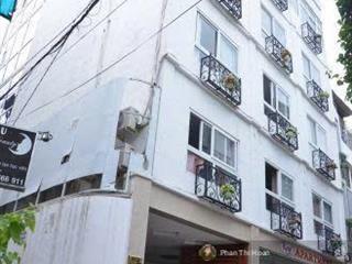 37 tỷ hđt 150tr/th, toà nhà chdv đinh công tráng, ptân định, quận 1  12x17m, 6 lầu, 32 phòng