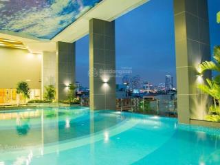 Cho thuê căn hộ 01 phòng ngủ riêng galaxy 9, quận 4, 50m2 có ban công, đủ nội thất. giá 13 triệu