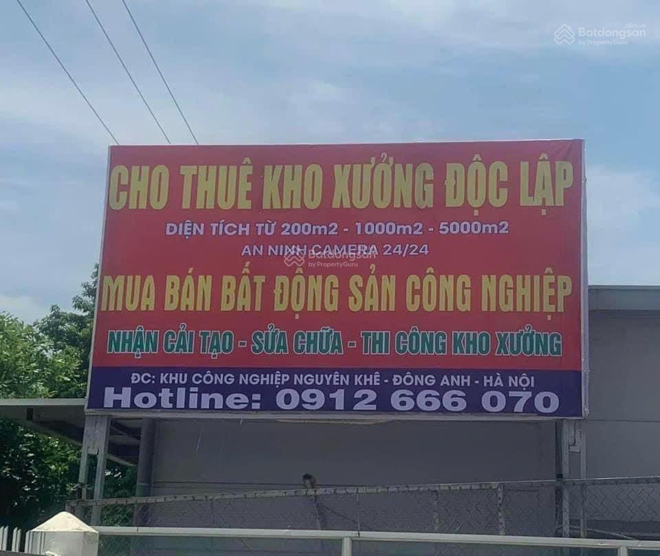 Tôi cần cho thuê gấp kho 600m2 mặt ql32, gần trạm trôi, cách kcn lai xá 2km, đan phượng, hn