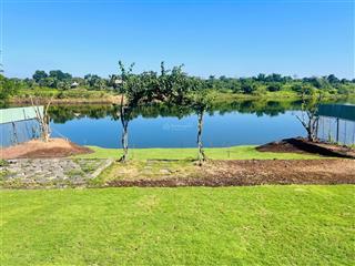 Bán trang trại, khu nghỉ dưỡng ở long tân, 15 tỷ vnd, 2091 m2, 615m2 thổ cư, giáp mặt hồ suối môn