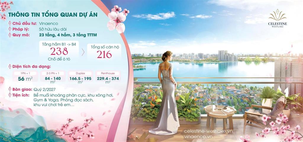 View trọn hồ tây toà cuối cùng celestine westlake chỉ vào 20%   0906 289 ***