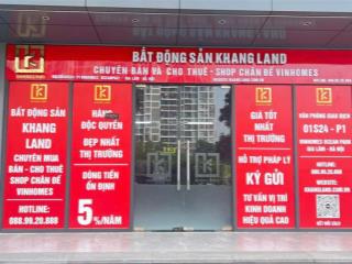 Bán căn shop cạnh sảnh chính 50m2 đã cho thuê 25tr/tháng  giá bán 6,8 tỷ