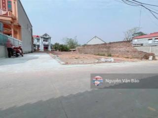 Bán đất tại tân minh, sóc sơn, hà nội, diện tích 102,6 m2, view đẹp, đất kinh doanh