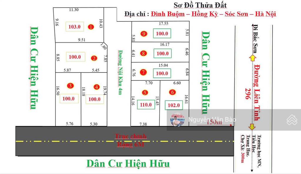 Còn duy nhất 1 lô giá f0 tại đình buộm, hồng kỳ, sóc sơn