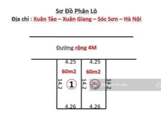 Chuyển nhượng đất xuân giang giá tốt hot! quá đẹp