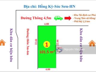 Chuyển nhượng lô đất tại yên lương, hồng kỳ, hà nội