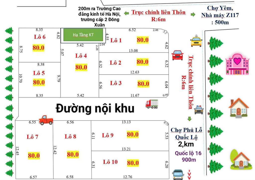 Siêu Phẩm Lô Góc, Đất Kinh Doanh tại Sóc Sơn, Hà Nội