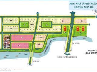 Bán nền nhà phố kdc cảng sg phú xuân, dt 117.5m2 đường 12m, giá 65tr/m2 sổ cá nhân,  0984 975 ***
