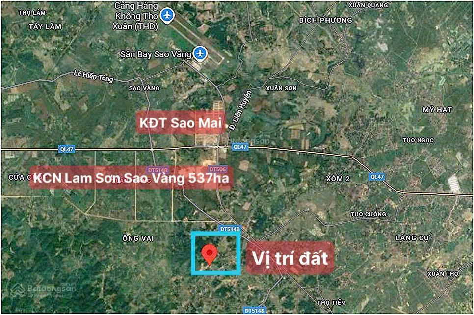 Bán đất ven khu công nghiệp lam sơn sao vàng 537ha, thanh hóa