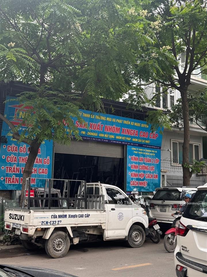 Bán mảnh đất hiếm, siêu đẹp mặt phố lộc, bắc từ liêm. diện tích rộng, mặt tiền quyền lực. giá 55 ty