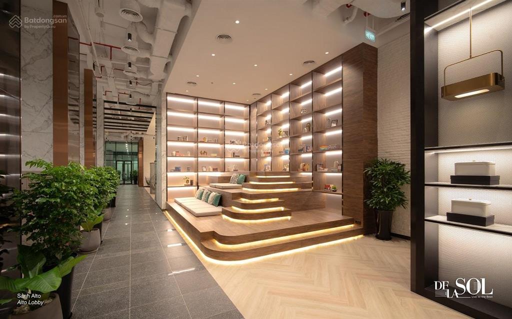 Bán căn hộ de la sol 2pn 2wc lầu cao view thoáng full nội thất 9.5 tỷ