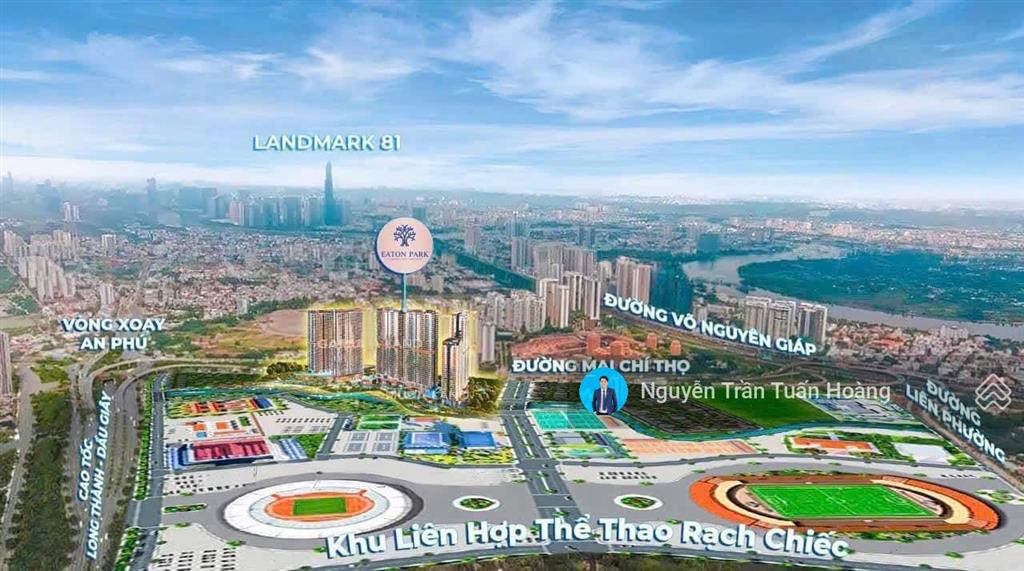 Căn hô eaton park a5 căn 3pn tầng cao, view công viên & rạch chiếc  cơ hội đầu tư 15.5 tỷ!