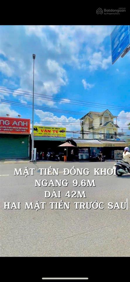 Bán nhà mặt tiền đường đồng khởi phù hợp kinh doanh tất cả các ngành nghề