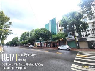 Bán nhà mặt tiền trương văn bang, phường 7, vũng tàu. giá 10.2 tỷ