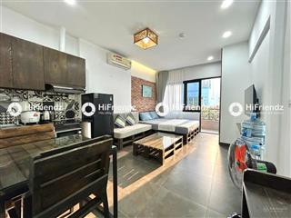 Căn hộ studio ban công cực xinh nằm ngay trung tâm quận 1 không gian cực chill