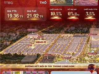 Bán bt vinhomes wonder city, 19,36 tỷ, 104m2, view đẹp, đan phượng, hà nội