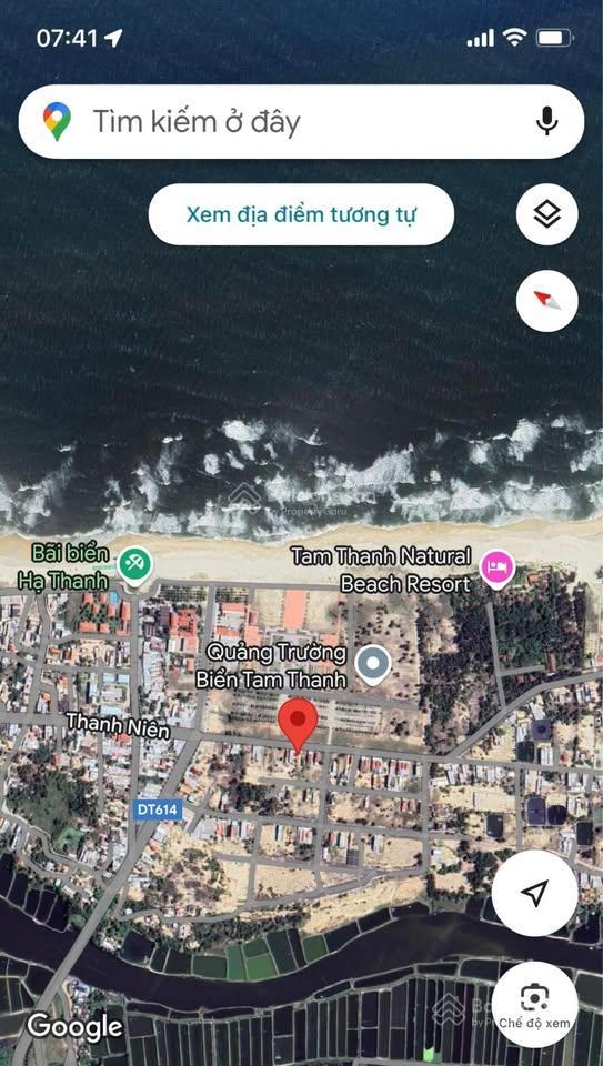 Bán đất biển khu dân cư nam tam thanh tam kỳ view quảng trường biển sát biển giá chỉ 2.1 tỷ