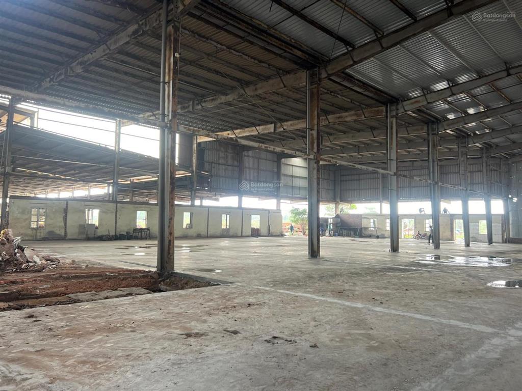 Cho thuê nhà máy 7,2ha, có 1,3ha nhà xưởng zamil