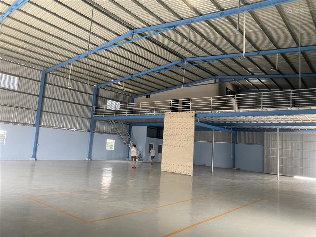 Cho thuê nhà xưởng 550m2 tại nguyễn ảnh thủ  q12. xe container đỗ cửa
