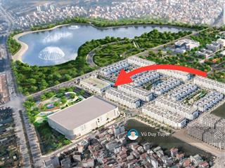 Lô góc đường giáng hương đối diện bể bơi, cạnh đường 22m và 4 toà vp. dt 99,5m. giá 22,x tỷ