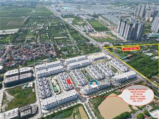 Lô góc 97m2 kinh doanh đường 17,5m dã hương eurowindows twinpark gia lâm. giá 20,5 tỷ