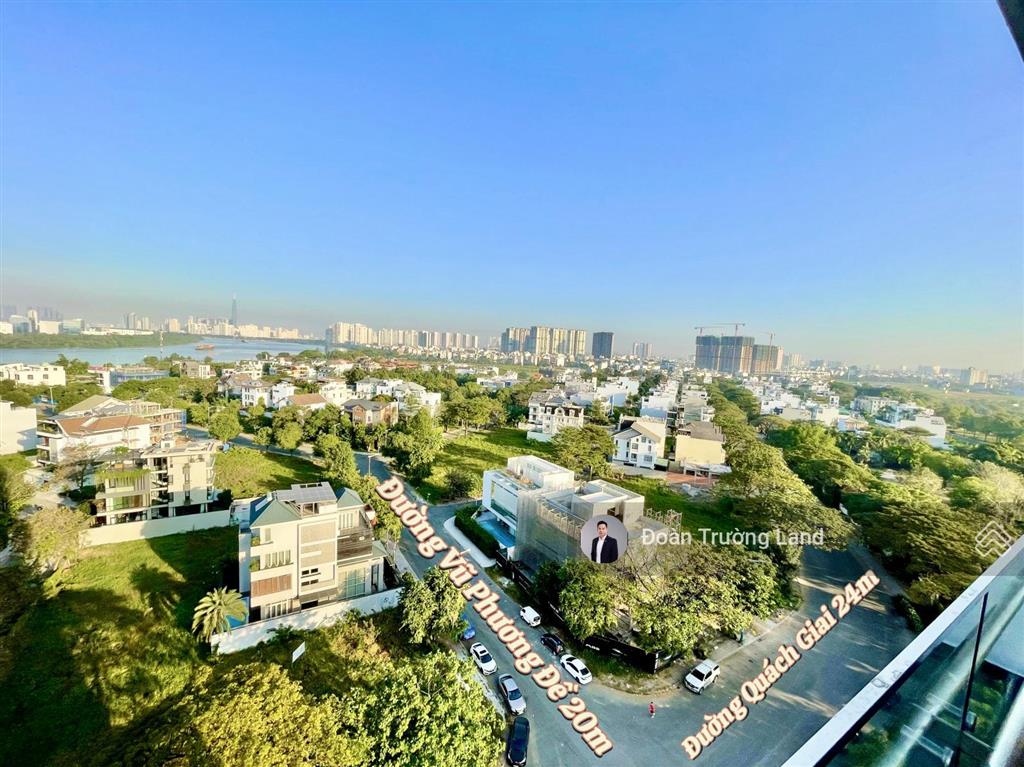 Cần bán gấp lô đất biệt thự 370m2 mặt tiền đường 20m khu thủ thiêm villa