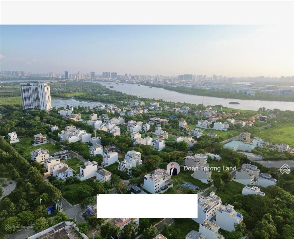 Cần bán gấp lô đất biệt thự 370m2 mặt tiền đường 20m khu thủ thiêm villa