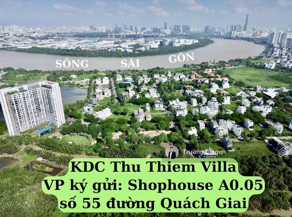 Bán nền biệt thự song lập 10m x 23m đường 14m, giá 155tr/m2 kdc thủ thiêm villa