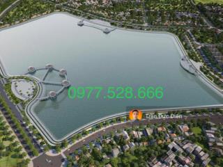 Bán đất đấu giá đường 25m sát đường cổ linh, cự khối dãy tt5 view hồ bộ đội 30ha chuẩn bị khởi công
